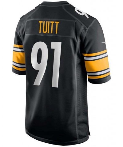 Men's Stephon Tuitt Black Pittsburgh Steelers Game Team Jersey $68.60 Jersey