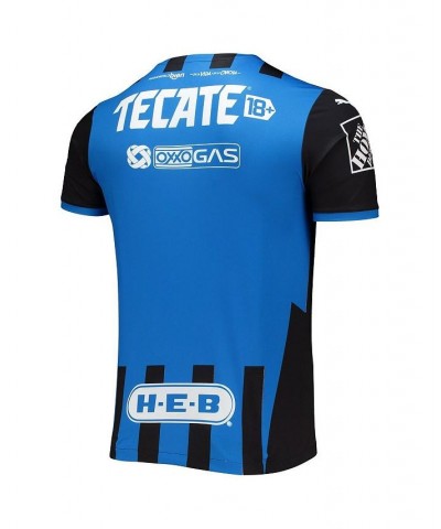 Men's Blue CF Monterrey 2021/22 Third Replica Player Jersey $33.11 Jersey