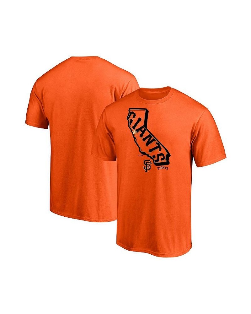 Men's Branded Orange San Francisco Giants Hometown Paint The Black T-shirt $20.79 T-Shirts