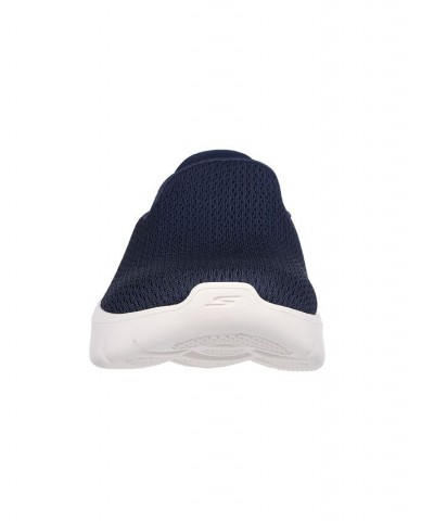 Women's Slip-Ins- GO WALK FLEX - Relish Slip-On Wide Width Walking Sneakers Blue $39.20 Shoes