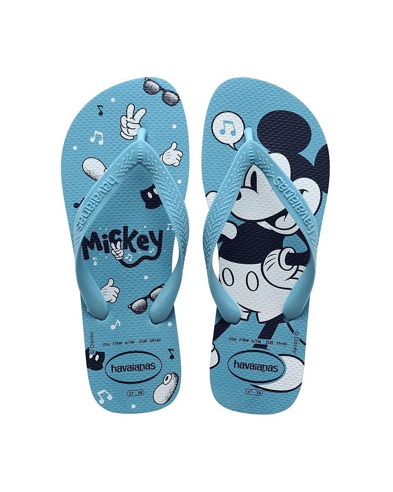 Women's Top Disney Sandal Blue $15.40 Shoes