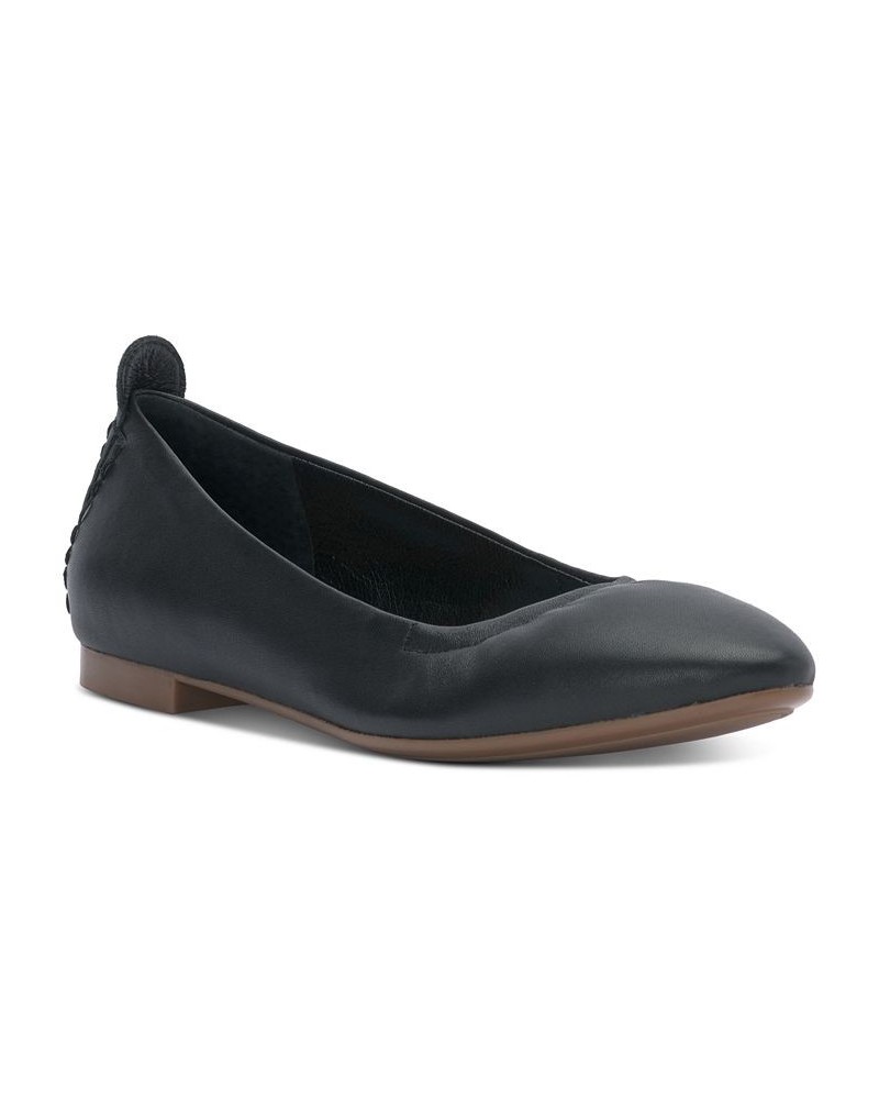 Women's Caliz Slip-On Ballet Flats Black $35.60 Shoes