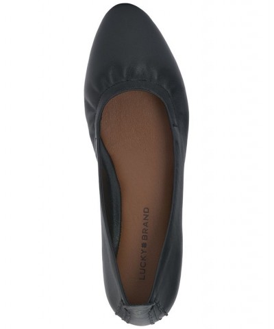 Women's Caliz Slip-On Ballet Flats Black $35.60 Shoes