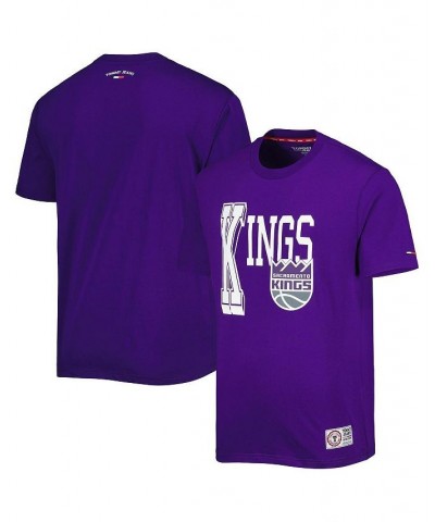 Men's Purple Sacramento Kings Mel Varsity T-shirt $26.99 T-Shirts