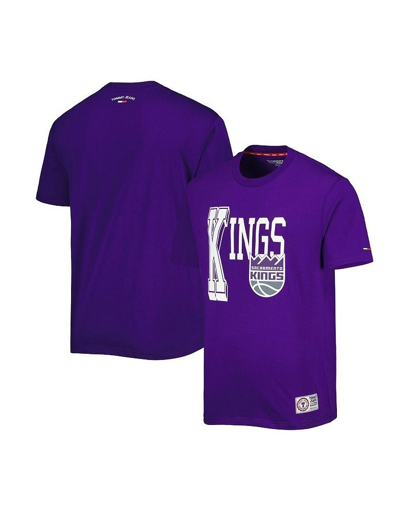 Men's Purple Sacramento Kings Mel Varsity T-shirt $26.99 T-Shirts