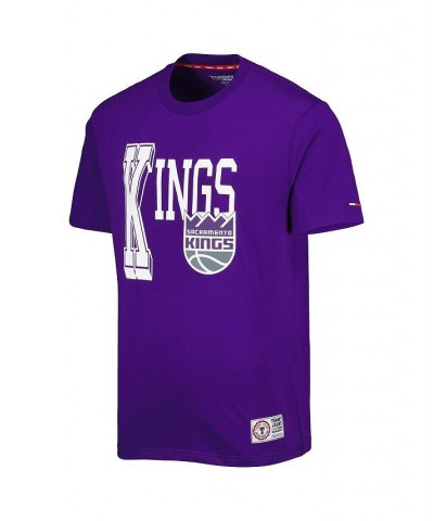 Men's Purple Sacramento Kings Mel Varsity T-shirt $26.99 T-Shirts