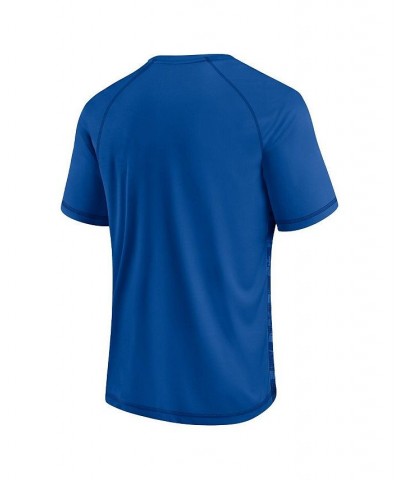 Men's Branded Royal New York Giants Hail Mary Raglan T-shirt $28.49 T-Shirts