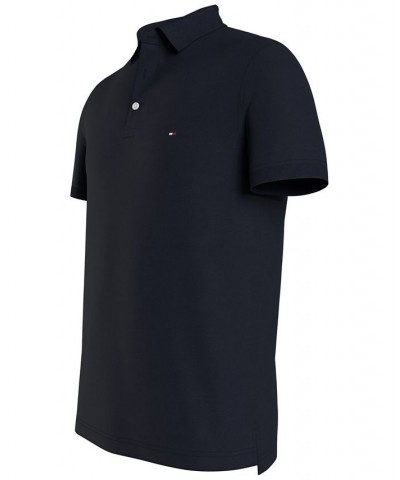 Men's 1985 Heather Classic Fit Short Sleeve Polo Faded Indigo Heather $30.80 Polo Shirts