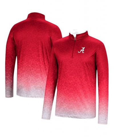 Men's Crimson Alabama Crimson Tide Walter Quarter-Zip Windshirt $24.20 T-Shirts