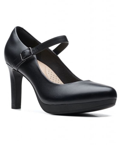 Women's Ambyr Shine Dress Shoes Black $52.32 Shoes