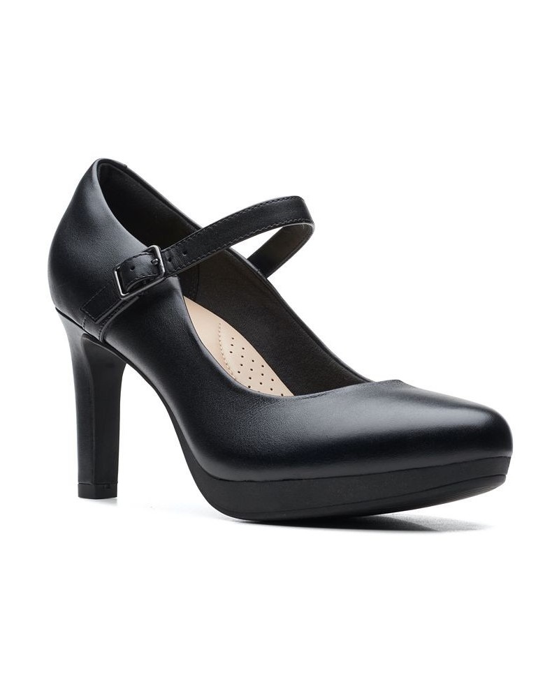 Women's Ambyr Shine Dress Shoes Black $52.32 Shoes