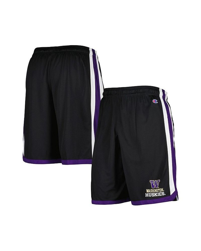 Men's Black Washington Huskies Basketball Shorts $31.89 Shorts