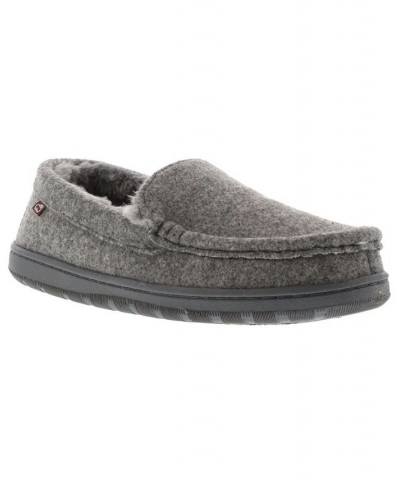 Men's Harrison Moccasin Shoes Gray $34.31 Shoes