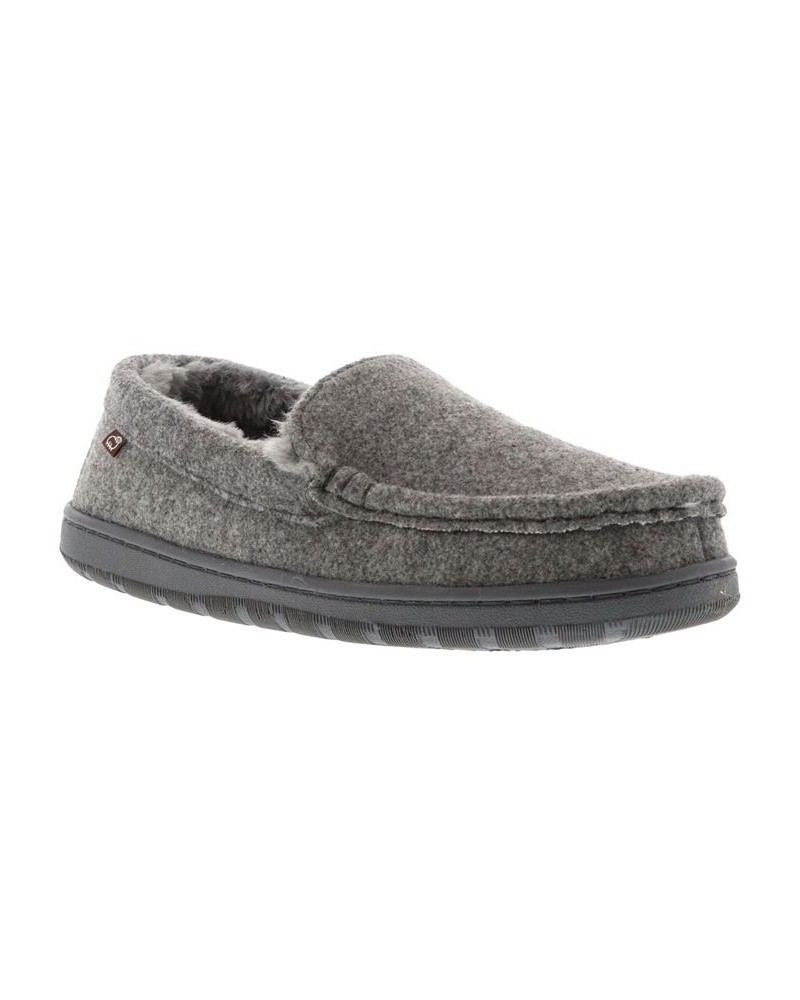 Men's Harrison Moccasin Shoes Gray $34.31 Shoes