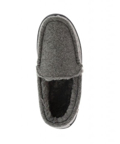 Men's Harrison Moccasin Shoes Gray $34.31 Shoes