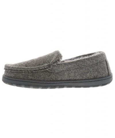 Men's Harrison Moccasin Shoes Gray $34.31 Shoes