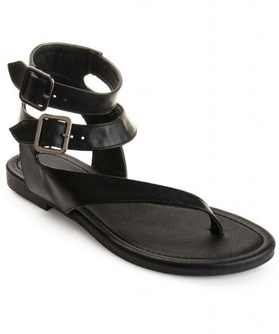 Women's Kyle Sandals Black $31.50 Shoes