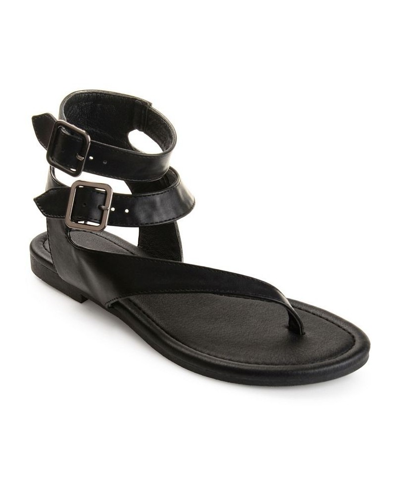 Women's Kyle Sandals Black $31.50 Shoes