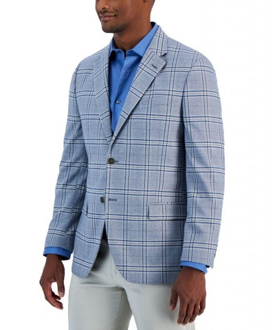 Men's Modern-Fit Plaid Sport Coat PD02 $37.40 Blazers