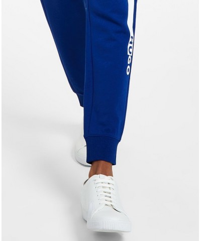 Boss Men's Dexray Logo Stripe Drawstring Sweatpants Blue $50.76 Pants