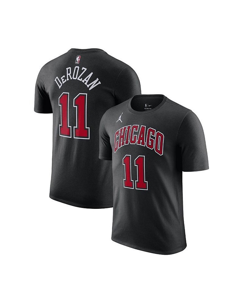 Men's Brand DeMar DeRozan Black Chicago Bulls 2022/23 Statement Edition Name and Number T-shirt $19.35 T-Shirts