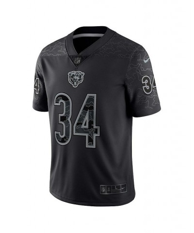 Men's Walter Payton Black Chicago Bears Retired Player RFLCTV Limited Jersey $62.16 Jersey