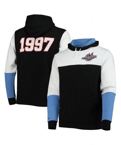 Men's Black NBA Hardwood Classics 1997 All-Star Game Colorblock Fusion Pullover Hoodie $35.70 Sweatshirt