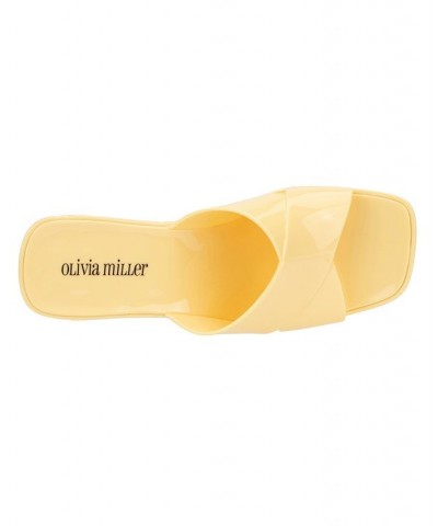 Women's Karen Wedge Sandal Yellow $33.60 Shoes