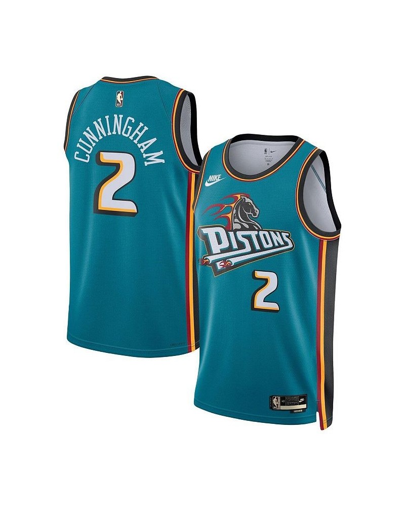 Men's Cade Cunningham Teal Detroit Pistons 2022/23 Swingman Jersey - Classic Edition $39.00 Jersey