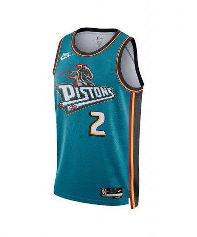 Men's Cade Cunningham Teal Detroit Pistons 2022/23 Swingman Jersey - Classic Edition $39.00 Jersey