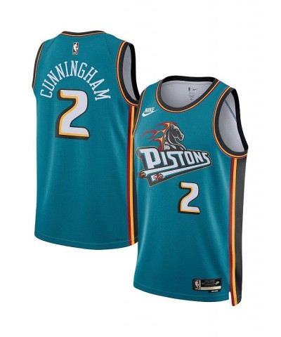 Men's Cade Cunningham Teal Detroit Pistons 2022/23 Swingman Jersey - Classic Edition $39.00 Jersey