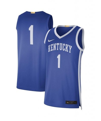 Men's Royal, White Kentucky Wildcats Limited Basketball Jersey $51.60 Jersey