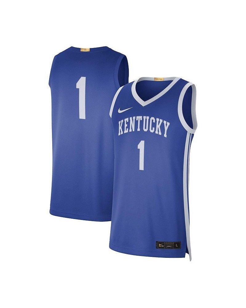 Men's Royal, White Kentucky Wildcats Limited Basketball Jersey $51.60 Jersey