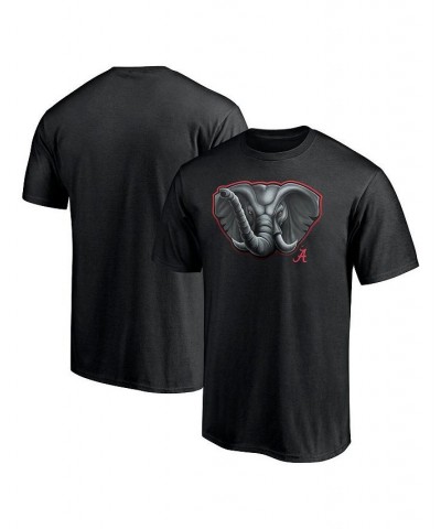 Men's Branded Black Alabama Crimson Tide Team Midnight Mascot T-shirt $14.81 T-Shirts