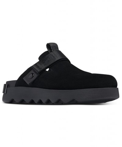 Viiber Slip-On Strap Clog Flats Black $60.90 Shoes