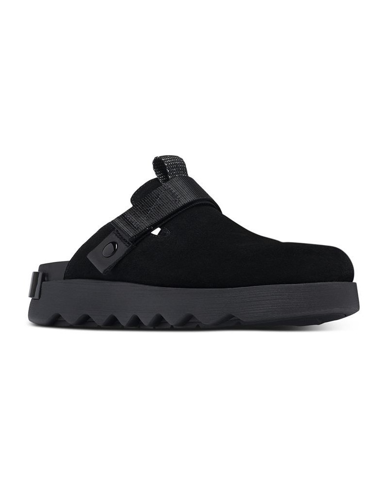 Viiber Slip-On Strap Clog Flats Black $60.90 Shoes