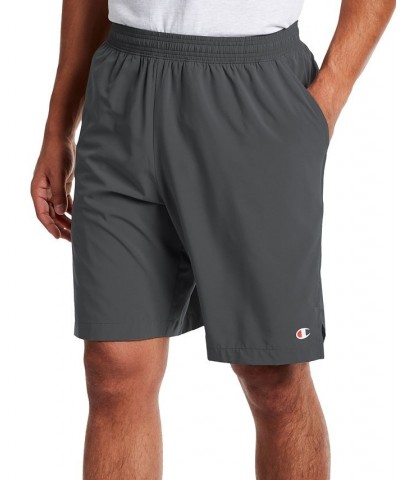 Men's Standard-Fit Stretch 9" Sport Shorts Gray $19.21 Shorts