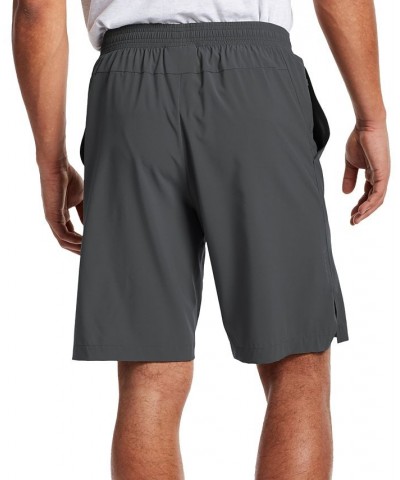 Men's Standard-Fit Stretch 9" Sport Shorts Gray $19.21 Shorts