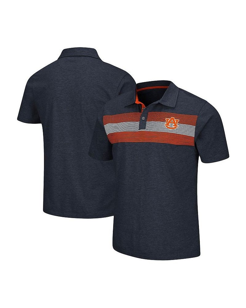 Men's Navy Auburn Tigers Logan Polo Shirt $29.99 Polo Shirts