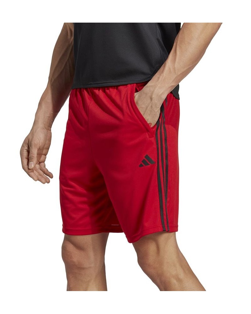 Men's Train Essentials Classic-Fit AEROREADY 3-Stripes 10" Training Shorts PD07 $18.13 Shorts