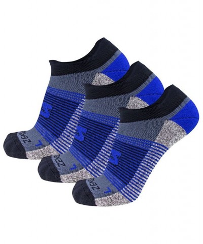 Men's Cloud Cushion Running Socks 3 Pack Black $24.84 Socks