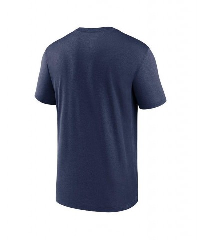 Men's Navy Cleveland Guardians Big and Tall Logo Legend Performance T-shirt $29.49 T-Shirts