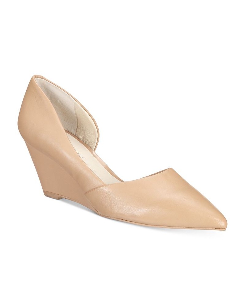 Women's Ellis Wedge Pumps PD02 $58.50 Shoes