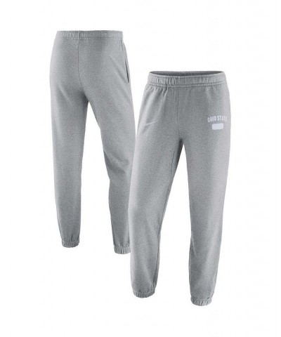 Men's Heathered Gray Ohio State Buckeyes Saturday Fleece Pants $37.43 Pants