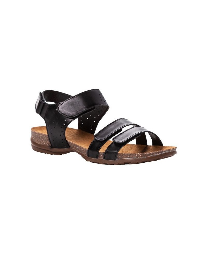 Women's Farrah Sandals Black $34.00 Shoes