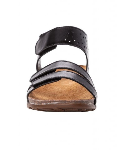 Women's Farrah Sandals Black $34.00 Shoes