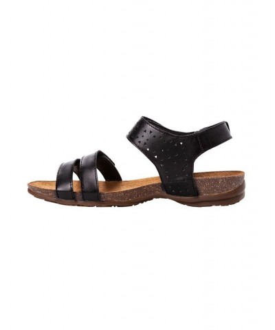 Women's Farrah Sandals Black $34.00 Shoes