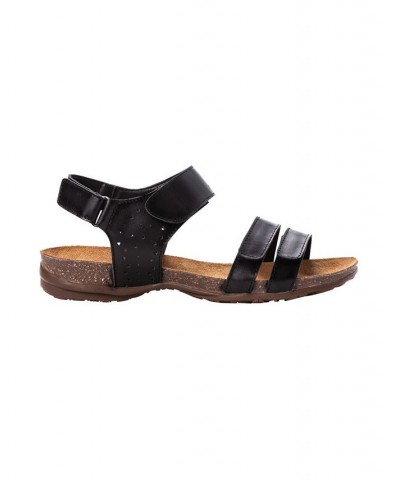 Women's Farrah Sandals Black $34.00 Shoes