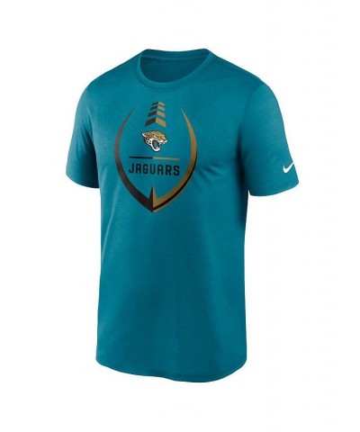 Men's Teal Jacksonville Jaguars Icon Legend Performance T-shirt $24.00 T-Shirts