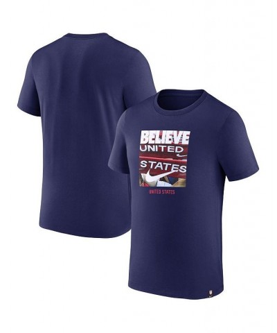 Men's Navy USMNT Believe T-shirt $15.84 T-Shirts